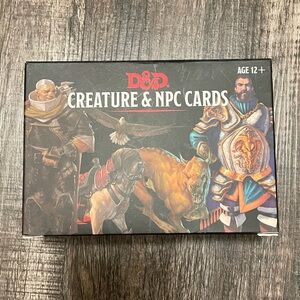 D&D Creature & NPC Cards Deck